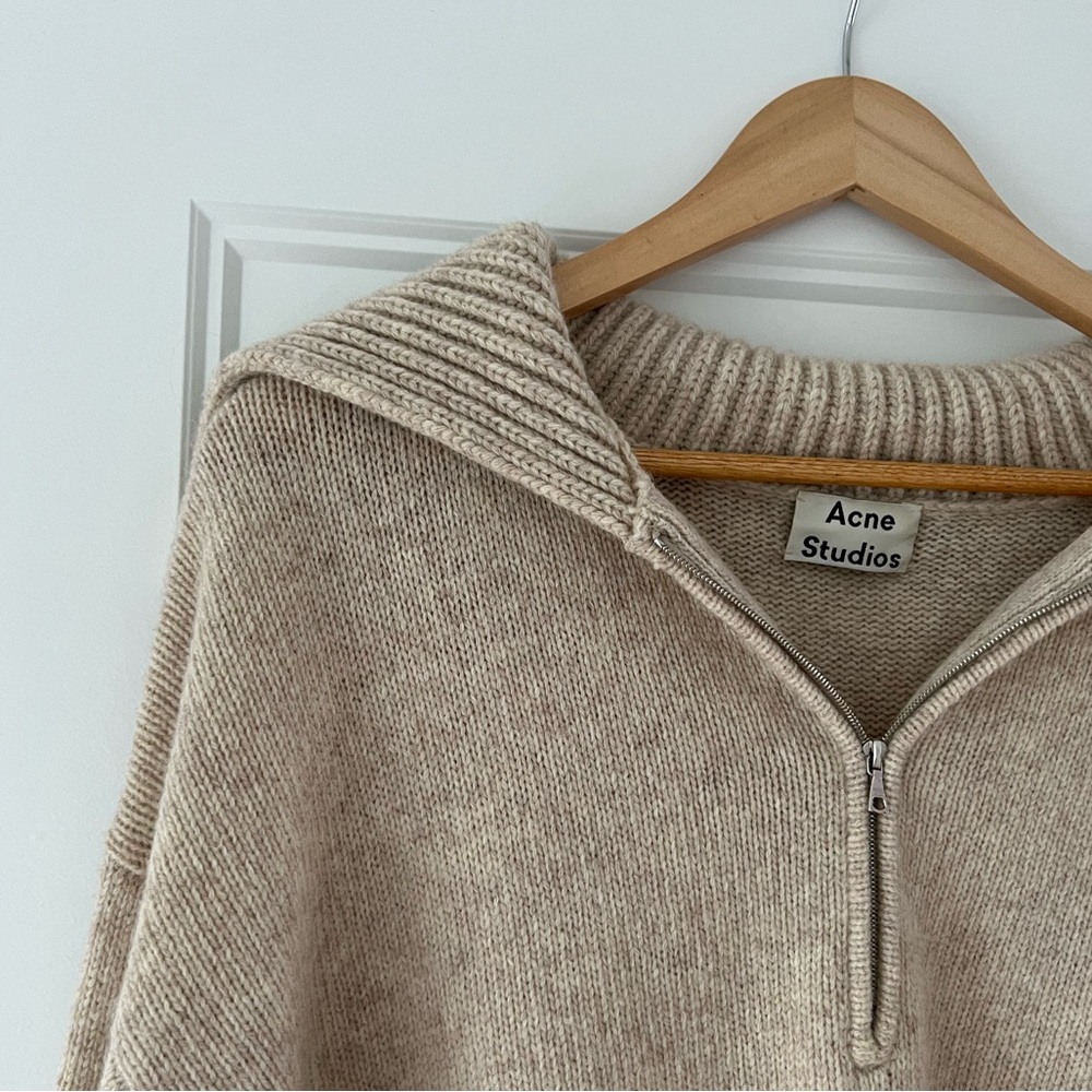 Acne Studios quarter zip - Picture 3 of 5